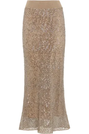 Brunello Cucinelli Sequinned skirt