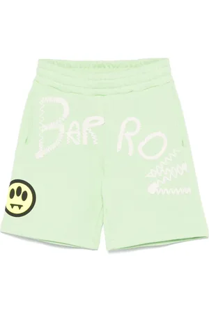BARROW Logo-stamp shorts