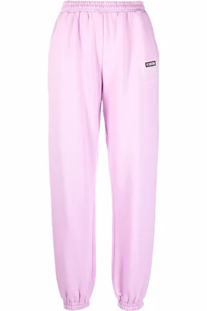 P.E Nation Logo-patch track pants