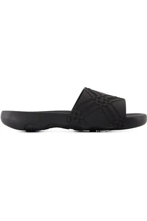 Burberry Embossed Check Dive Slides