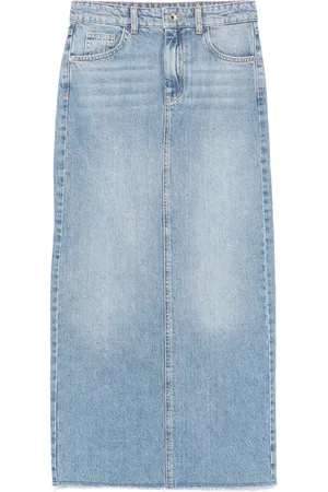 Patrizia Pepe Essential denim maxi skirt