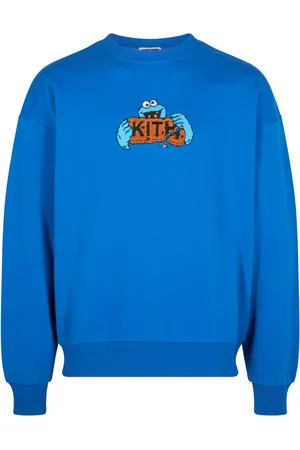 KITH Sesame Street Cookie Monster Nelson "Voyage" sweatshirt