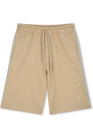 Lanvin Logo-embroidered shorts