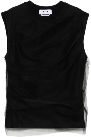 Msgm Mesh detailing top