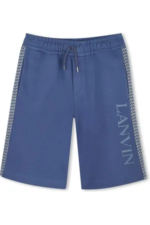 Lanvin Logo-embroidered shorts