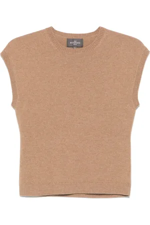 ERIC BOMPARD Cap-sleeve top