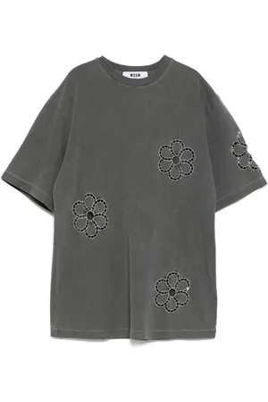 Msgm Embroidery T-shirt