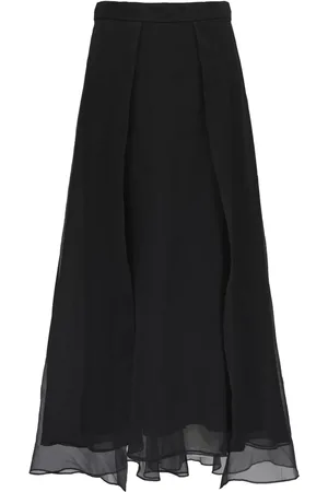 Brunello Cucinelli Silk maxi skirt