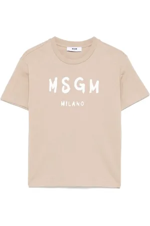 Msgm Logo-print T-shirt