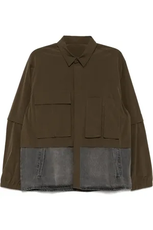 CROQUIS Panelled long-sleeves jacket