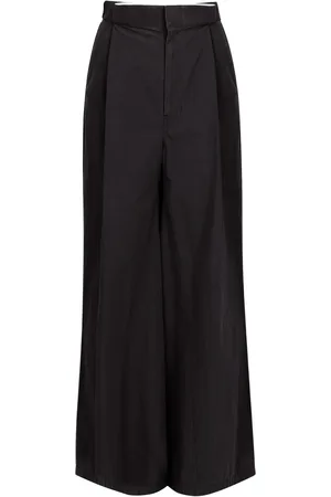 Maison Margiela Four-stitch logo palazzo trousers