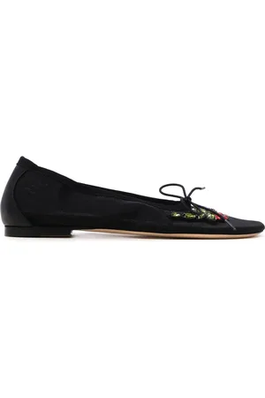 Simone Rocha Crystal-embellished ballet flats