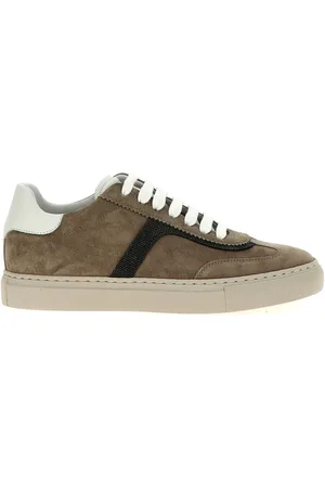 Brunello Cucinelli Monili-embellished sneakers