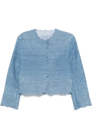 ERMANNO SCERVINO Floral-embroidered jacket