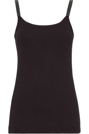 Brunello Cucinelli Monili-trim tank top