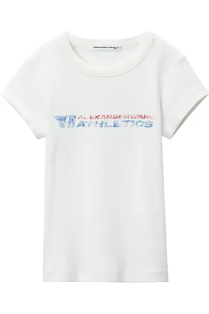 Alexander Wang Faded logo-print T-shirt