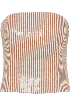 Brunello Cucinelli Sequinned top