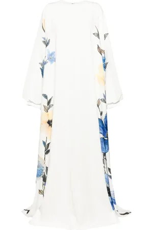 Saiid Kobeisy Floral printed kaftan