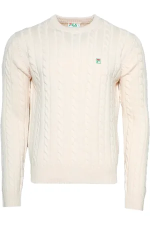 Fila Cable knit crew neck jumper
