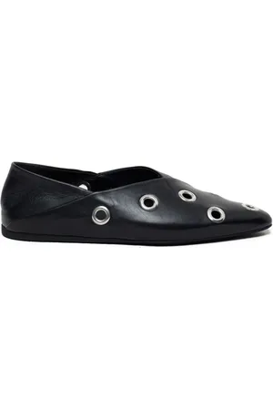 Closed Stud-detailed ballet flats