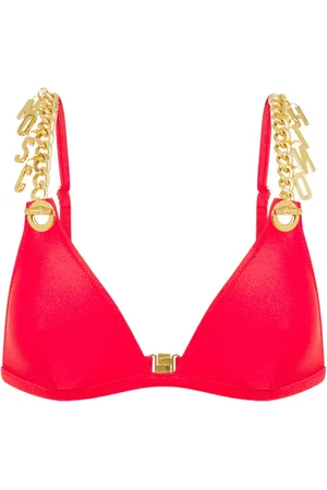 Moschino Chain-link bikini top