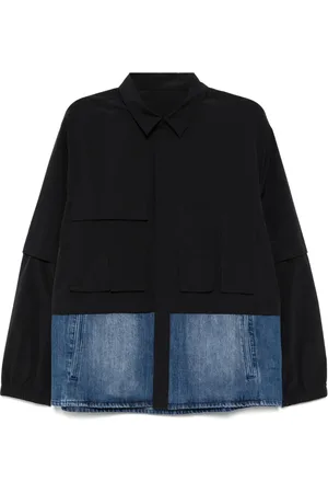 CROQUIS Panelled long-sleeves jacket