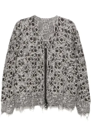 JNBY Pattern-printed cardigan