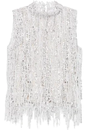 Brunello Cucinelli Sequinned top