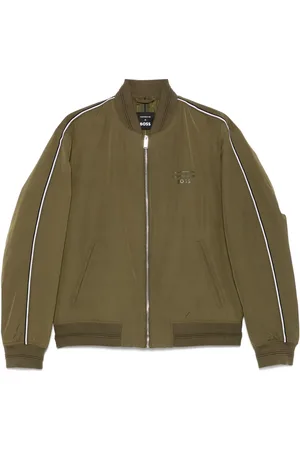 HUGO BOSS X Porsche piped-trim bomber jacket