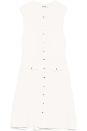 Sandro Ribbed knit mini dress
