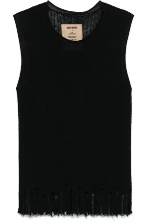 UMA WANG Ribbed-knit top