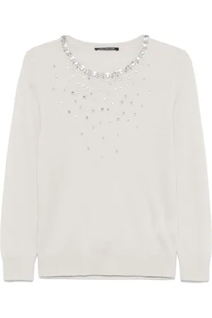 Luisa Cerano Rhinestoned sweater