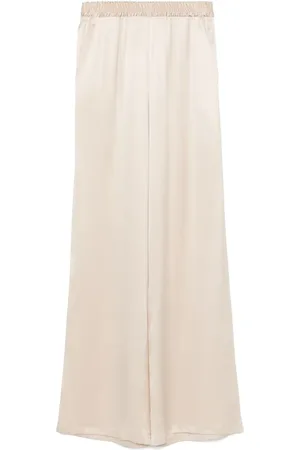 ELEVENTY Plain silk trousers