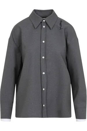 Marni Embroidered logo shirt