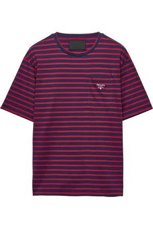 Prada Striped cotton T-shirt