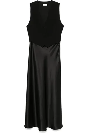 Liu Jo Waistcoat-detail maxi dress