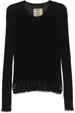 UMA WANG Ribbed-knit sweater