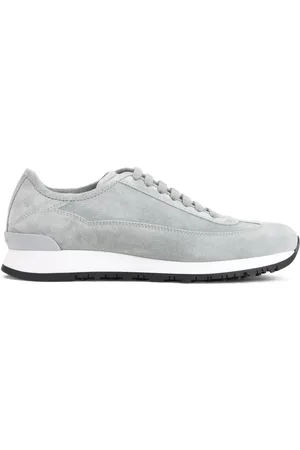 JOHN LOBB Panelled suede sneakers