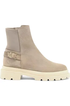 santoni 40mm suede boots