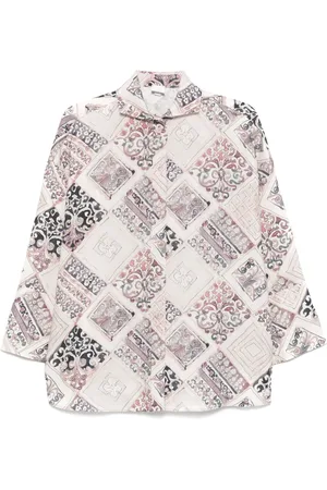 ELEVENTY Geometric-print shirt