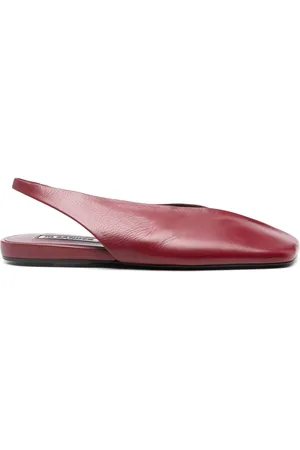 Jil Sander Leather ballet flats