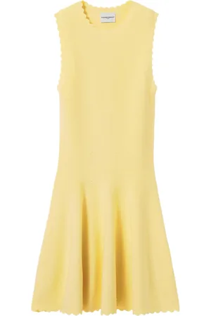 Claudie Pierlot Scallop-hem mini dress