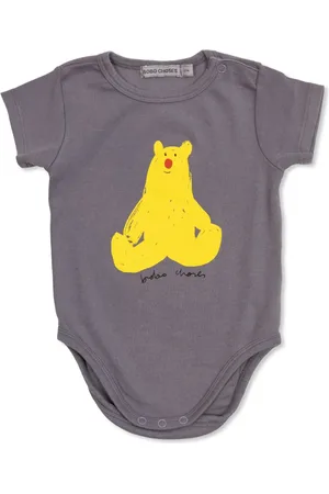 Bobo Choses Bear-print bodysuit