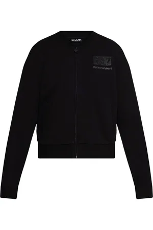 EA7 Logo cardi-coat