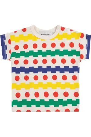 Bobo Choses Geometric-pattern print T-shirt