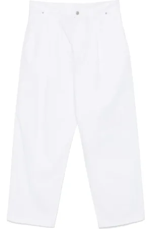 Moschino Pleated wide-leg trousers