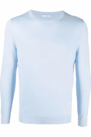 Malo Ribbed-trim cotton jumper