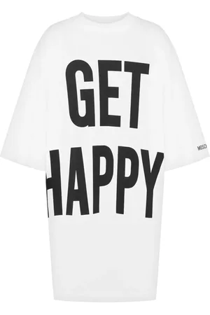 Moschino Slogan-print dress