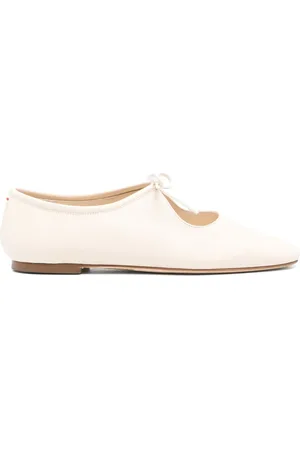 Aeyde Tie-fastening ballerina shoes