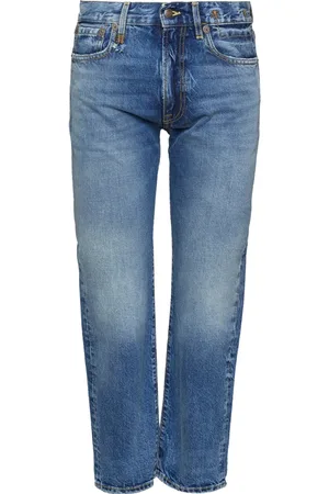 R13 Cropped straight jeans